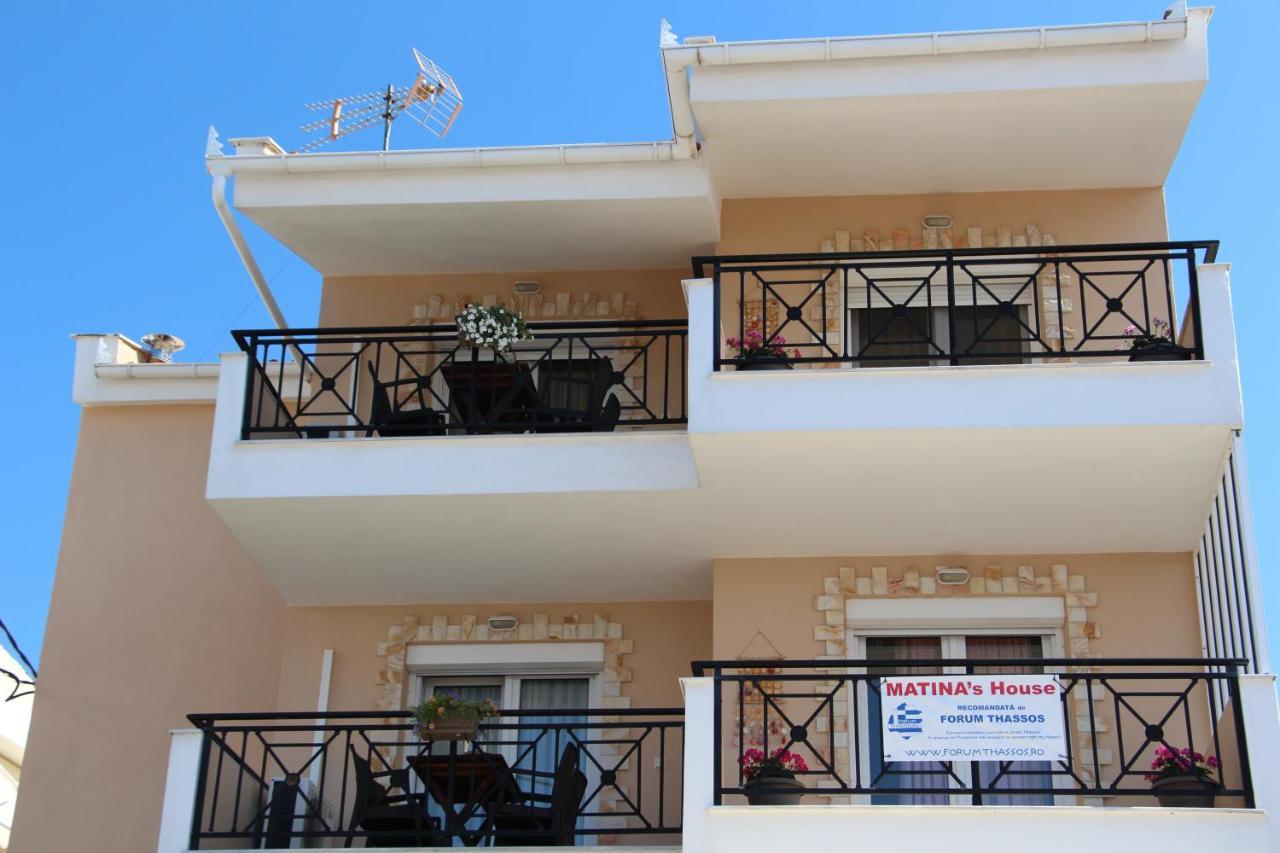 Prínos Matina'S Apartments מראה חיצוני תמונה